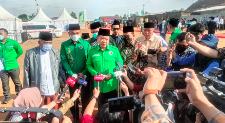 Ketua Umum Dewan Pimpinan Pusat Partai Persatuan Pembangunan (DPP PPP) Suharso Monoarfa