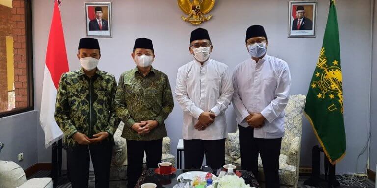 Menteri Suharso Gandeng PBNU Dalam Mengentaskan Kemiskinan