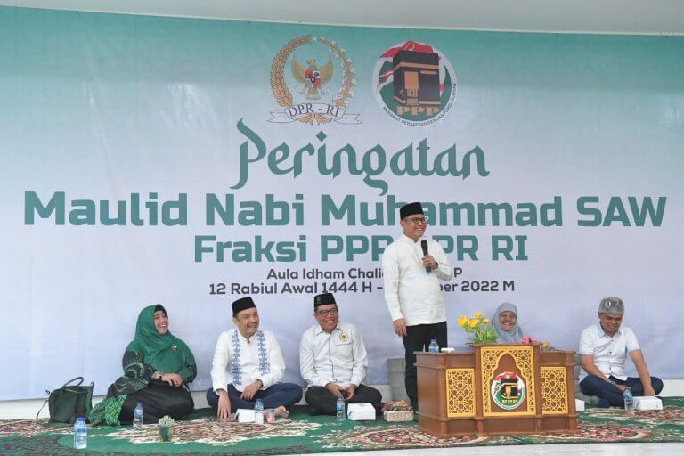 Rayakan Maulid Nabi, PPP Ingin Meneladani Sifat Rasulullah