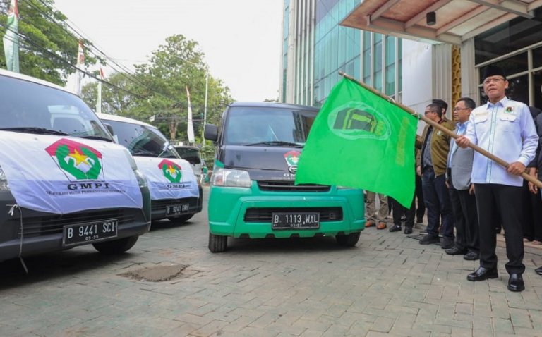 DPP PPP Lepas Tim dan Bantuan untuk Korban Gempa Cianjur