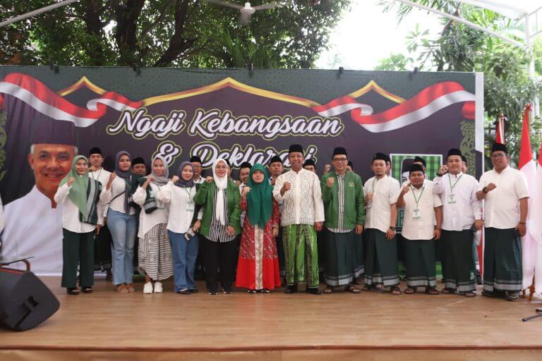 Dipimpin Gus Romy, Sarung Ganjar Deklarasikan Dukungan di Pilpres 2024
