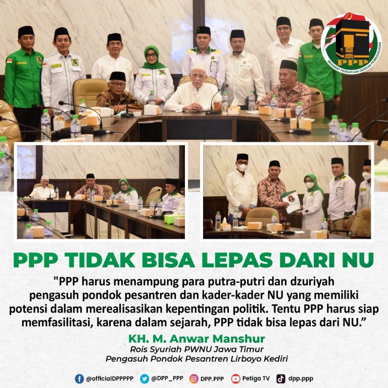 PPP Tidak Bisa Lepas Dari NU