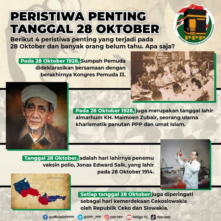 Peristiwa Penting di Bulan Oktober, Apa Saja?