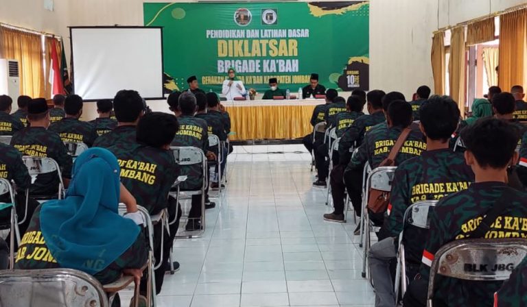 Cetak Kader Militan, Brikade Ka’bah Gelar Diklatsar