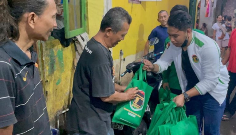 Peringati Hari Pahlawan, PPP Bantu Marbot dan Penjaga Pintu Air