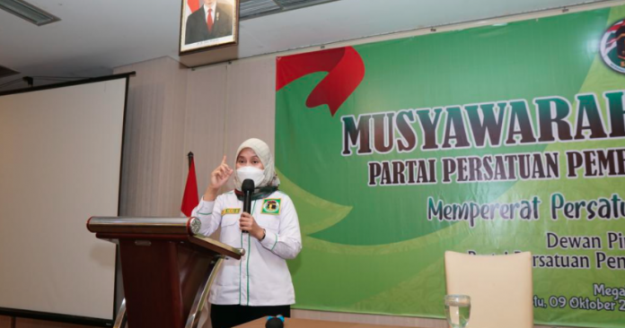Ketua Dewan Pimpinan Pusat Partai Persatuan Pembangunan (DPP PPP) Bidang Kesehatan Atik Heru Maryanti