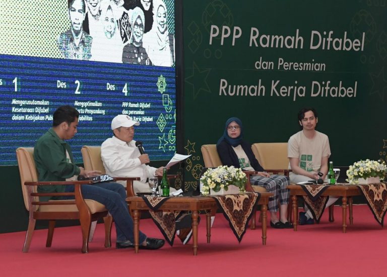 Ketum PPP: Penyandang Disabilitas Harus Dilibatkan dalam Pembangunan Inklusif