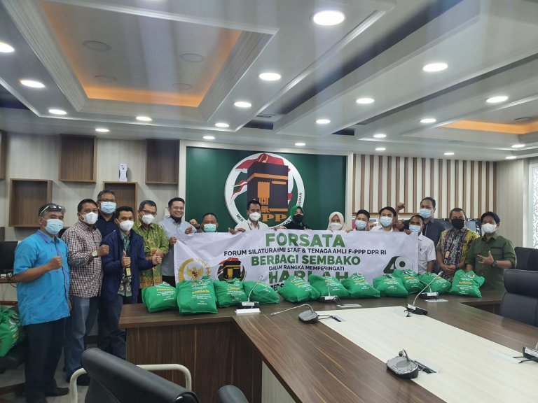 Peringati Harlah ke-49, Forsata FPPP Bagikan Ribuan Paket Sembako
