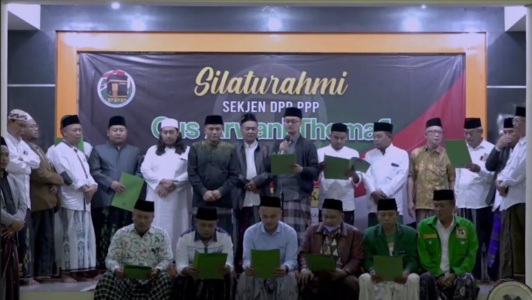 Sejumlah Pengasuh Pesantren Deklarasikan Dukungan ke PPP