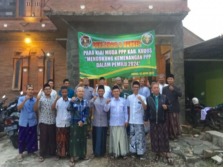 Sejumlah Kiai Muda di Kudus Deklarasikan Dukungan Ke PPP