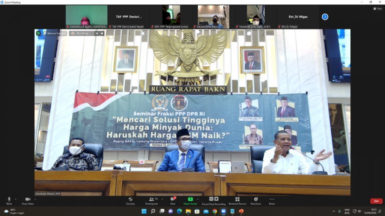 Gelar Seminar, Fraksi PPP Minta Pemerintah Jamin Stok BBM Bersubsidi