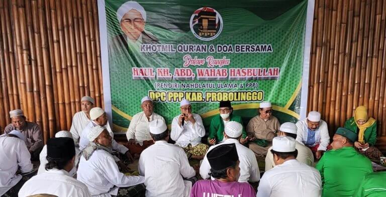 Tauladani Pendiri NU, PPP Probolinggo Gelar Haul KH Wahab Chasbullah