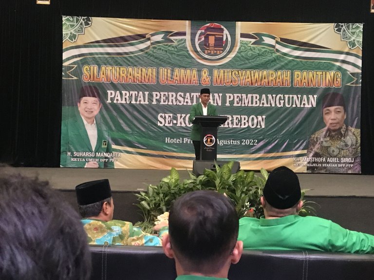 Sambut Pemilu 2024, PPP Siap Hijaukan Kota Cirebon