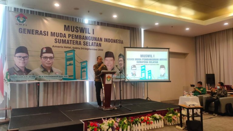 Gelar Muswil I, GMPI Upayakan PPP Sumsel Capai Target Pemilu 2024