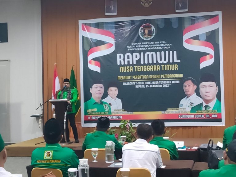 Gelar Konsolidasi, PPP NTT Bertekat Tambah Kursi DPR Pada Pemilu 2024