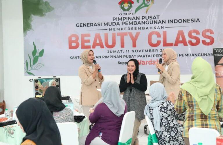 GMPI Gelar Beauty Class, Latih Milenial Mempercantik Diri dan Berkepribadian Baik