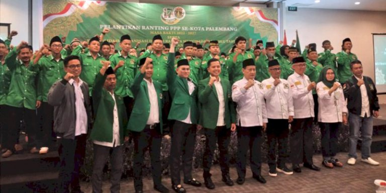 85 Ranting Sudah Terbentuk, PPP Palembang Optimistis Rebut 4 Kursi pada Pileg 2024