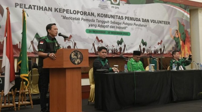Gelar Pelatihan Kepemudaan, GPK Ajak Kader Kawal PPP di Pemilu 2024