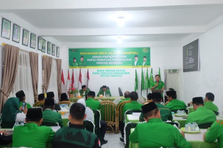 PPP Bengkulu Jadikan Harlah ke-50 Momentum Konsolidasi Hadapi Pemilu 2024