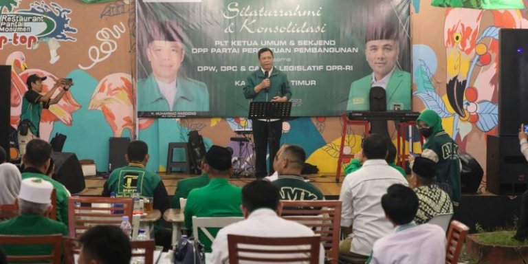 Mardiono Silaturahmi ke DPW PPP Kaltim, Konsolidasi Pemenangan