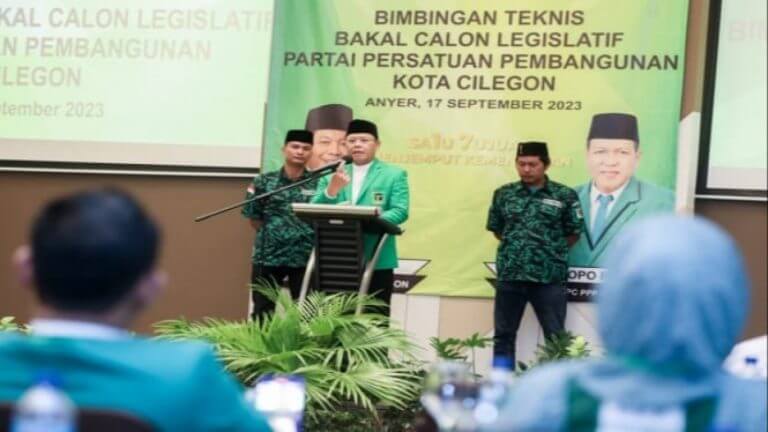Plt Ketum PPP Mardiono Ajak Kadernya Kembali Hijaukan Kota Cilegon Pada Pemilu 2024
