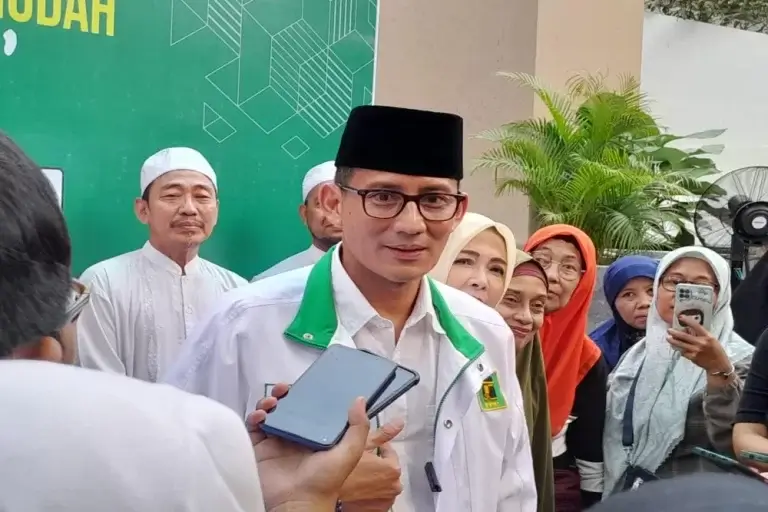 Sandiaga Dorong PPP Dukung Presiden Terpilih Prabowo-Gibran