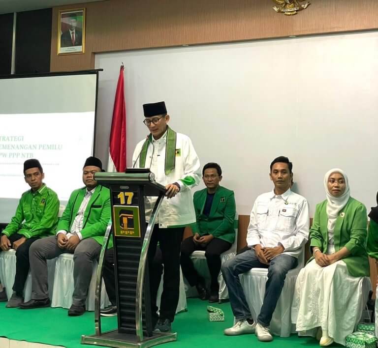 Sandiaga Uno Pimpin Konsolidasi Pemenangan PPP di NTB