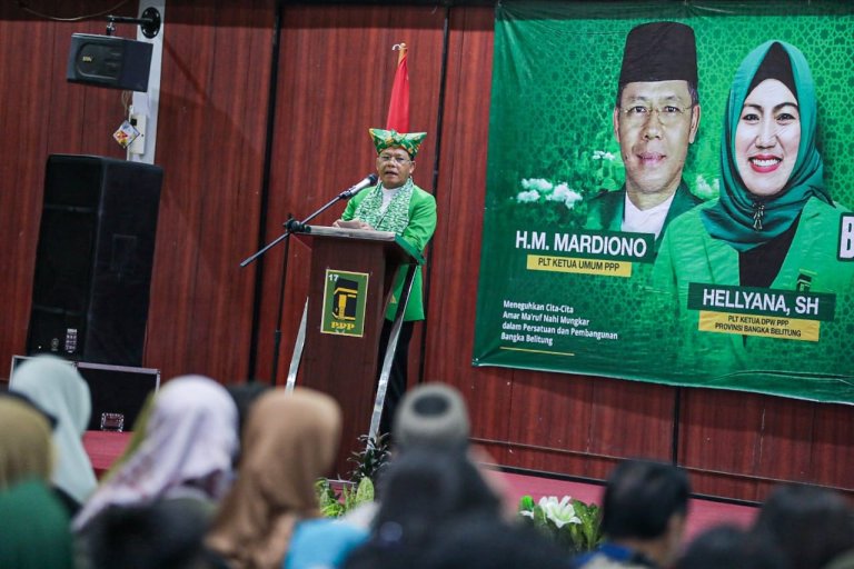 Safari Politi ke Bangka Belitung, Mardiono Optimis PPP Capai Target di Pemilu 2024