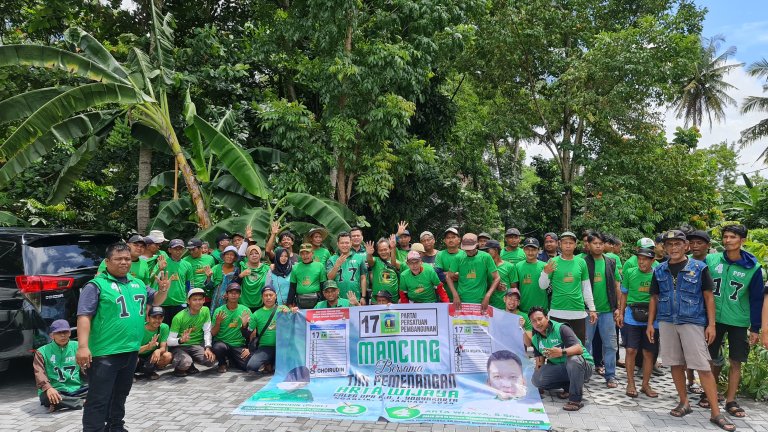 Kampanye Kreatif Berbasis Objek Wisata, Caleg PPP Gelar Lomba Mancing Ikan Bersama Masyarakat  