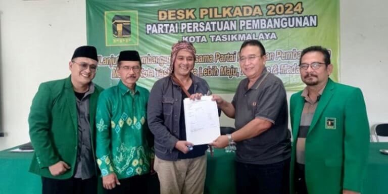 Ramaikan Pilkada Kota Tasikmalaya, Artis Dicky Candra Daftar ke PPP