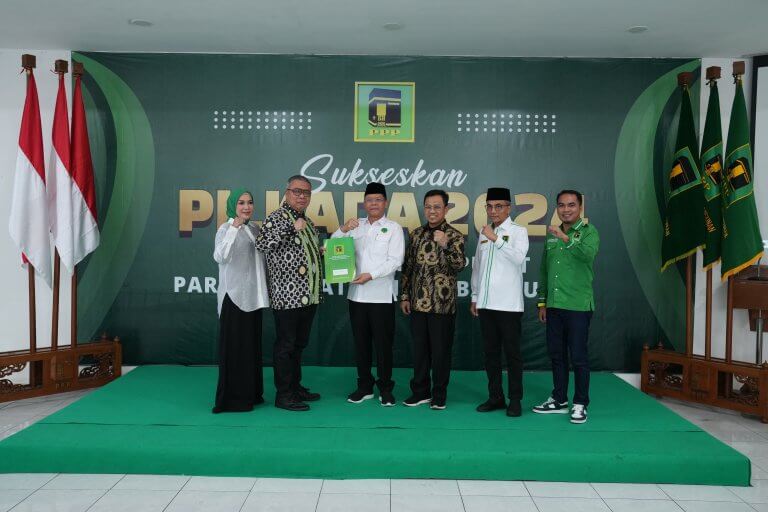Serahkan Rekomendasi ke Bacagub Sulteng Ahmad Ali, Mardiono PPP: Dukungan Lewat Kerja Politik dan Doa